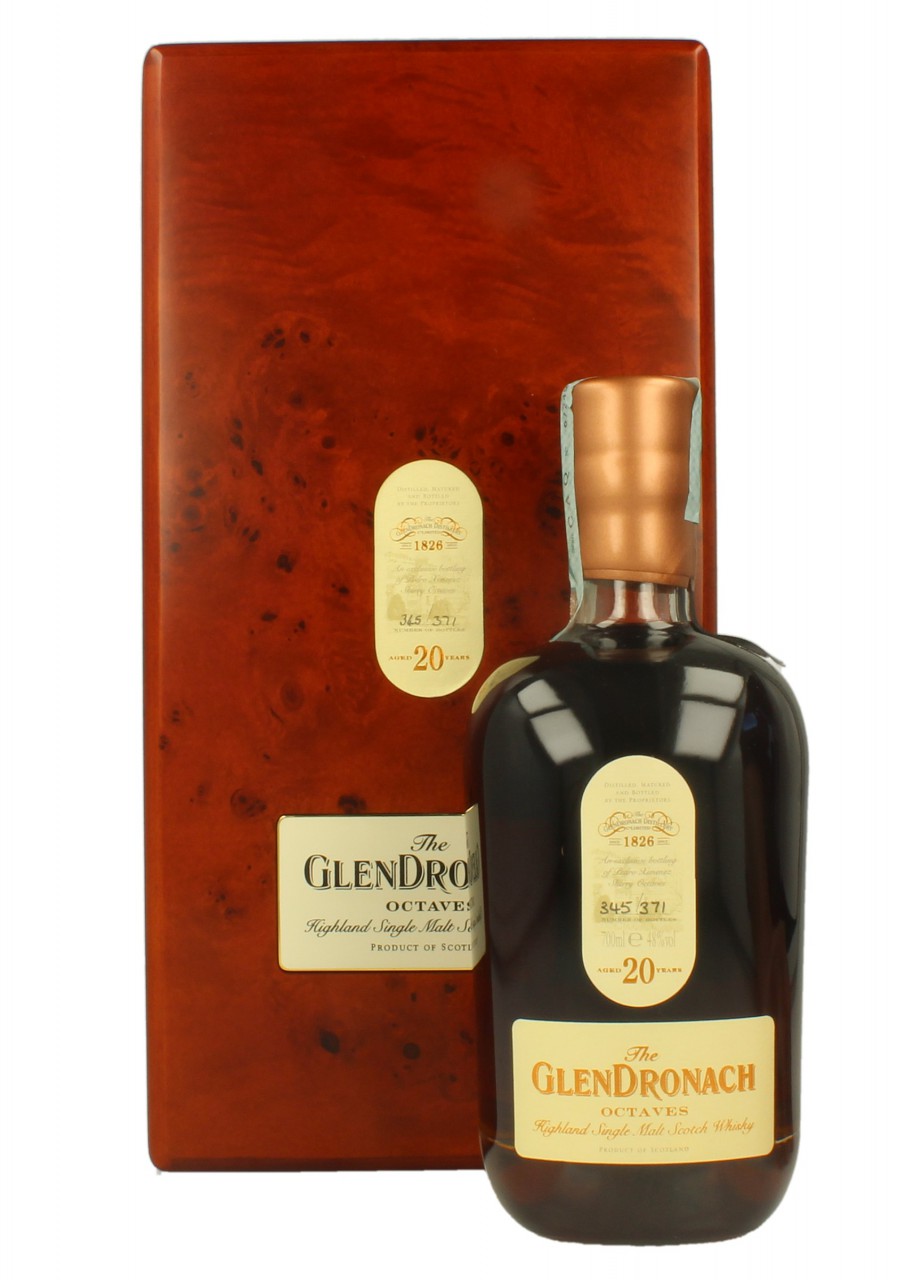 Glendronach Highland Scotch Whisky 20 Year old 1994 2015 70cl 48