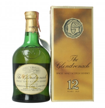 GLENDRONACH Highland Single Malt Whisky 12 years Old 1962 75cl 43% OB-very rare Dumpy