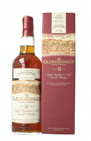 GLENDRONACH Highland Single Malt Whisky 12 years Old - Bot. in The 90's 70cl 43% OB-