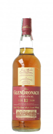 GLENDRONACH Highland Single Malt Whisky 12 years Old Bot in The 90's early 2000 70cl 43% OB-