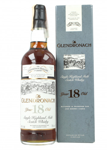 GLENDRONACH Highland Single Malt Whisky 18 years old 1977 70cl 43%
