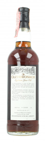 GLENDRONACH Highland Single Malt Whisky 18 years old 1977 70cl 43%