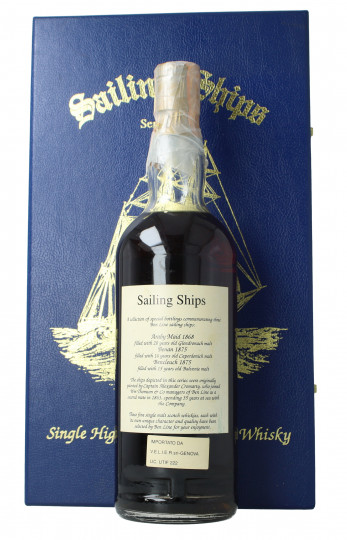 GLENDRONACH Highland Single Malt Whisky 20 Years Old 75cl 43% Signatory  -Sailing Ship