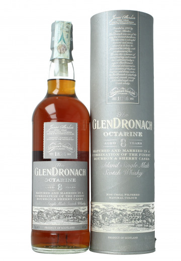 GLENDRONACH Highland Single Malt Whisky 8 years Old 2010-2014 70cl 46% OB-Octarine
