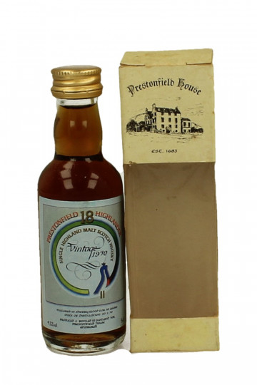 Glendronach Miniatures 18 years Old 1970 2x5cl 43% The Prestonfield House- Signatory