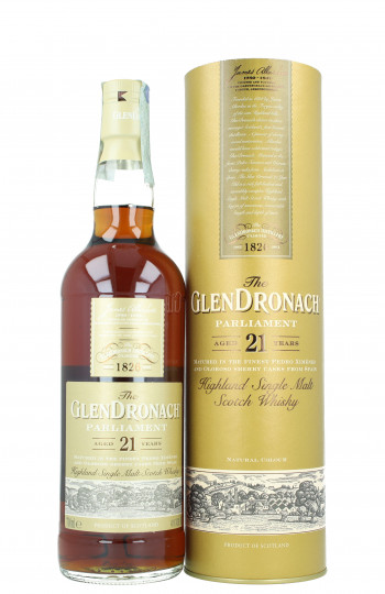 GLENDRONACH Parliament 21yo bottled 2021 70cl 48% OB Natural Color