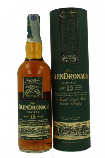 GLENDRONACH Revival 15yo 2015 70cl 46% OB