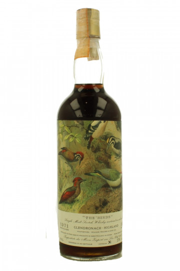 GLENDRONACH Single Highland Malt Scotch Whisky 1971 1990 75cl 43% Moon Import-The Birds Silvano Samaroli selection Only 600 Bottles
