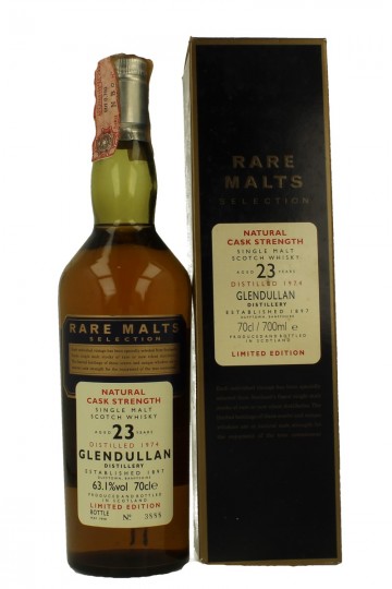 GLENDULLAN 23yo 1974 1998 70cl 63.1% RARE MALTS SELECTION