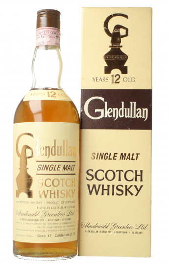 Glendullan Speyside Scotch Whisky 12 Year Old - Bot. in The 70's 75cl 47%