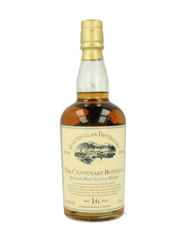Glendullan Speyside Scotch Whisky 16yo Bot.1998 70cl 62.6% OB - Centenary 1898-1998