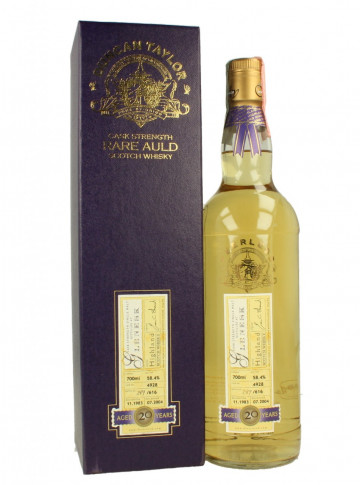 GLENESK 20yo 1983 2004 70cl 58.4% Duncan Taylor - Rare Auld #4928