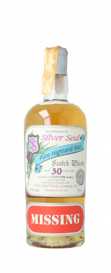 GLENESK Highland Scotch whisky 30 Year Old 1971 70cl 49% Silver Seal