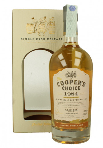 GLENESK Highland Scotch whisky 31 year Old 1984 2016 70cl 49.5% Cooper Choice - for Whisky Fair Limburg
