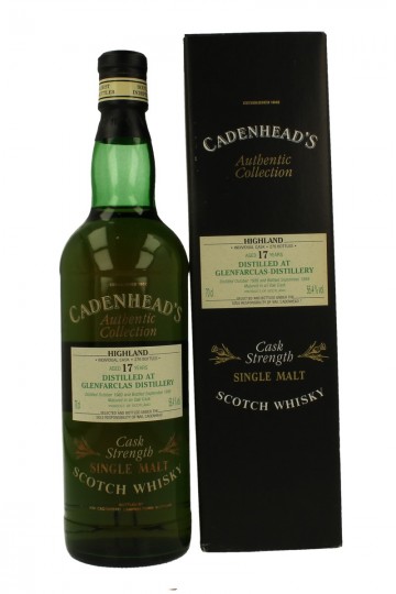 GLENFARCLAS 17yo 1980 1998 70cl 56.4% Cadenhead's -Authentic Collection