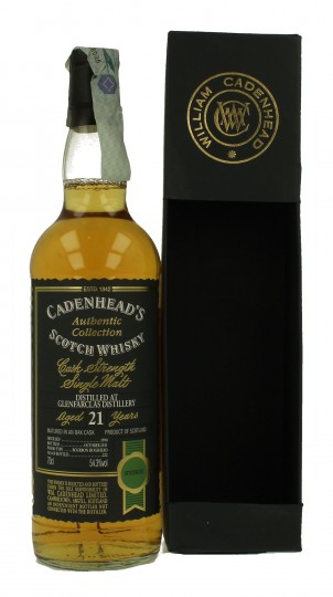 GLENFARCLAS 21 years old 1990 2011 70cl 54.3% Cadenhead's - Authentic Collection