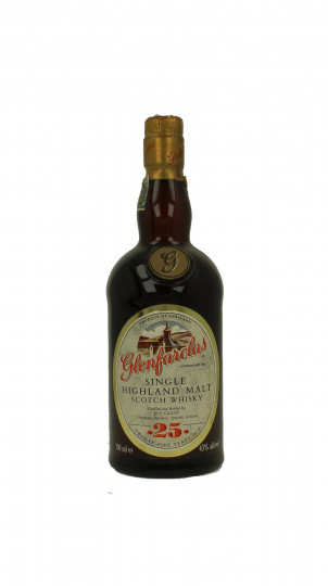 GLENFARCLAS 25 Years Old Bot in The 90's early 2000 70cl 43%