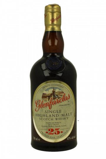 GLENFARCLAS 25 Years Old Bot in The 90's early 2000 70cl 43% OB