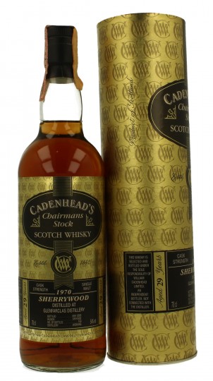 GLENFARCLAS 29 Years Old 1970 2000 70cl 54% Cadenhead's - Authentic Collection