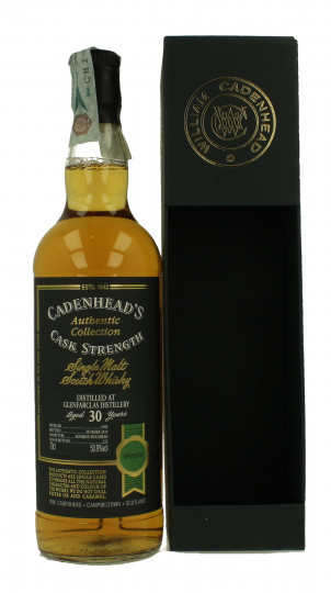 GLENFARCLAS 30 Years Old 1988 2018 70cl 50.9% Cadenhead's - Authentic Collection