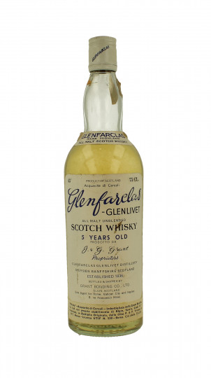 GLENFARCLAS 5 years Old - Bot.70's 75cl 43% Grant Bonding -