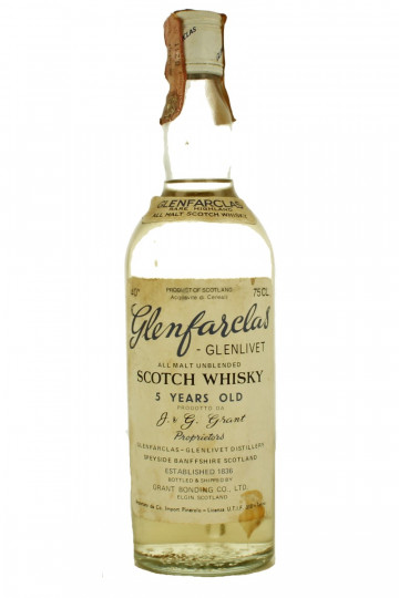 GLENFARCLAS 5 years Old - Bot.70's 75cl 43% Grant Bonding -