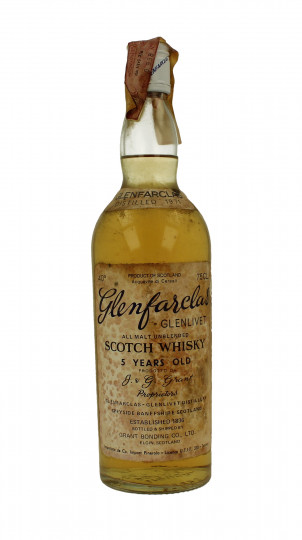 GLENFARCLAS-Glenlivet 5yo 1971 75cl 40% OB - Co. Import