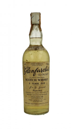 GLENFARCLAS-Glenlivet 5yo Bot.70's 75cl 40% OB