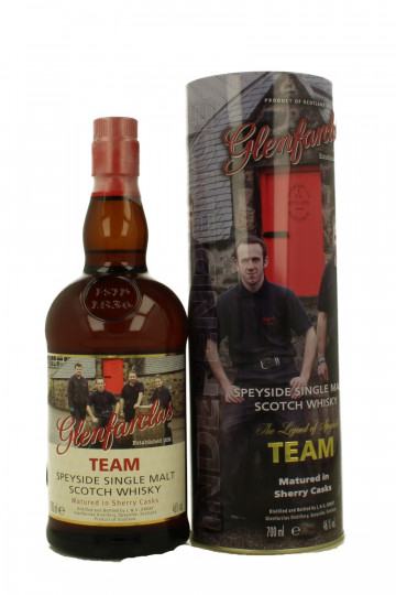 Glenfarclas Single Speyside Malt Scotch Whisky 70cl 46% OB- Team Matured in sherry cask