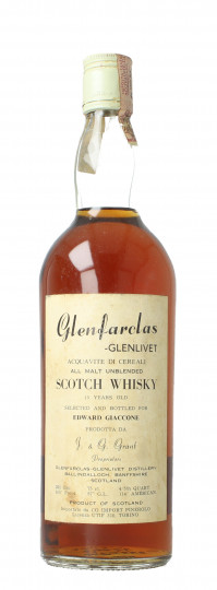 Glenfarclas Speyside Scotch Whisky 15 year old 75cl 57% OB- For Edoardo giaccone Edward & Edward very very very rare