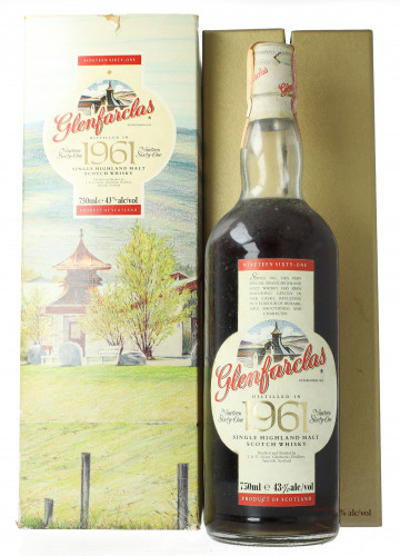 Glenfarclas Speyside  Scotch Whisky 1961 75cl 43%