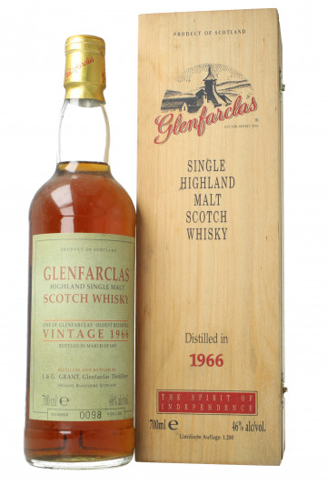 Glenfarclas Speyside  Scotch Whisky 1966 1997 70cl 46%