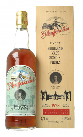 Glenfarclas Speyside  Scotch Whisky 1978 70cl 45.5% OB- Maria Stuart