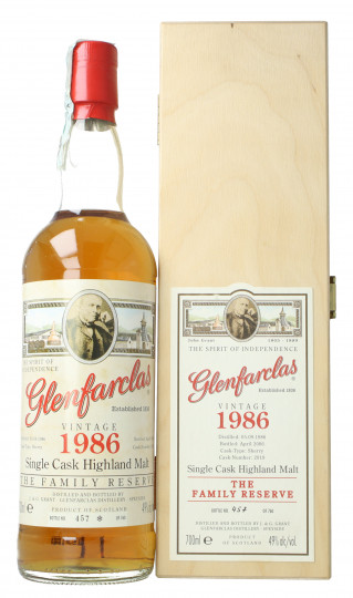 Glenfarclas Speyside Scotch Whisky 1986 2002 70cl 43% OB-  The family Reserve
