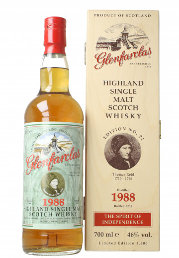 Glenfarclas Speyside Scotch Whisky 1988 70cl 46% OB- edition 22 Thomas Reid