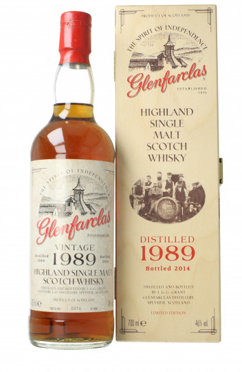 Glenfarclas Speyside  Scotch Whisky 1989 2014 70cl 46%