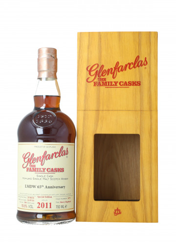 Glenfarclas Speyside  Scotch Whisky 2011 2021 70cl 59.8% 65th anniversary LMDW