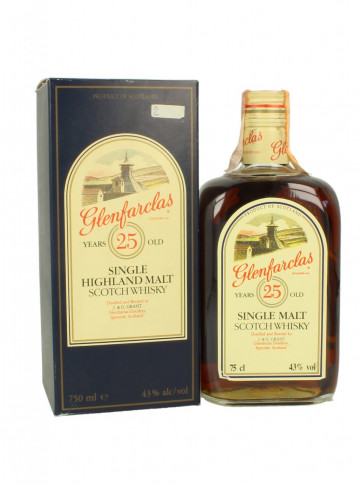 Glenfarclas Speyside  Scotch Whisky 25 year olsd Bot.80's 75cl 43% OB