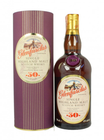 Glenfarclas Speyside  Scotch Whisky 30yo Bot.late 90's 43% OB