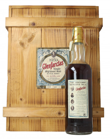 Glenfarclas Speyside  Scotch Whisky 43 year old 1959 2002 70cl 46% edition 4 The Historic reserve