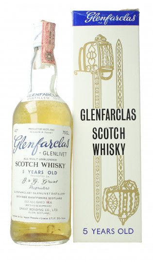 Glenfarclas Speyside Scotch Whisky 5 Year Old 1971 75cl 40% OB-