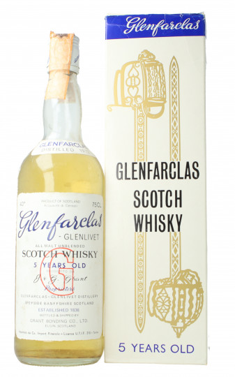Glenfarclas Speyside Scotch Whisky 5 Year Old 1972 75cl 40% OB-