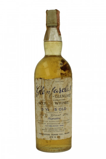 Glenfarclas Speyside  Scotch Whisky 5yo - Bot.70's 75cl 43% Grant Bonding -Donini Import