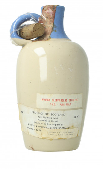 Glenfarclas Speyside  Scotch Whisky 7 year old Bot.70/80's 75cl 40% Gordon MacPhail  - Ceramic Moran Brand