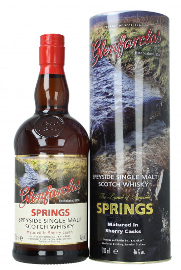 Glenfarclas Speyside Scotch Whisky 70cl 46% OB- Spring Matured in sherry cask