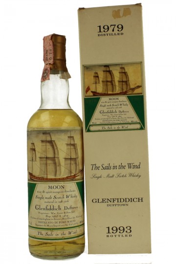GLENFIDDICH 1979 1993 70cl 46% Moon the sails in the wind Hogs 14803-4