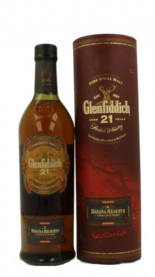 GLENFIDDICH 21 years old 70cl 40% Havana Reserve