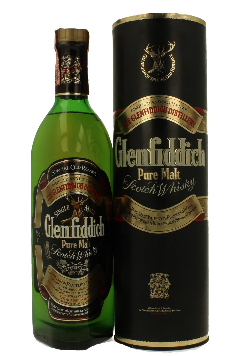 GLENFIDDICH 75cl 43% Pure Malt - Products - Whisky Antique, Whisky