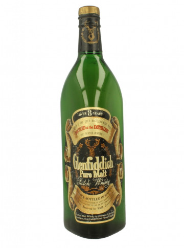 GLENFIDDICH 8yo Bot.60/70's 33-1/3 Fl.Ozs. 86°proof OB - for F.A.O