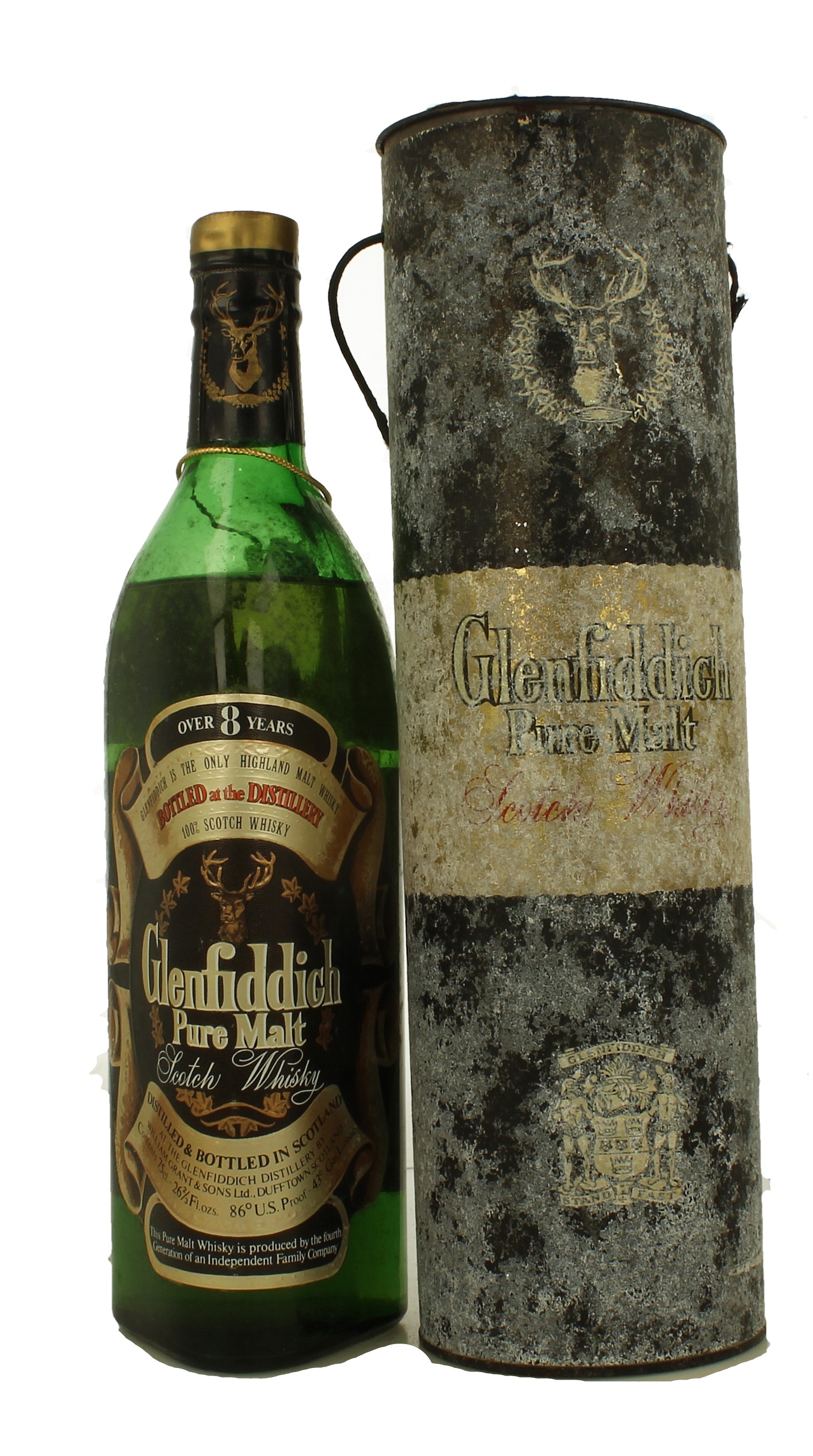 GLENFIDDICH Collectible 8 Oz Whiskey Glass – Clear, Classic, Brand New